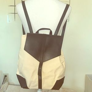 Deux Lux Vegan Leather Backpack Never Used